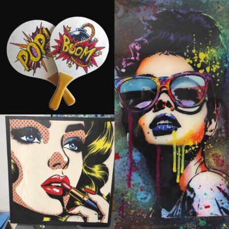 creazioni popart Le nostre opere in popart