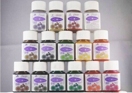 Colori per il vetro colori vetro